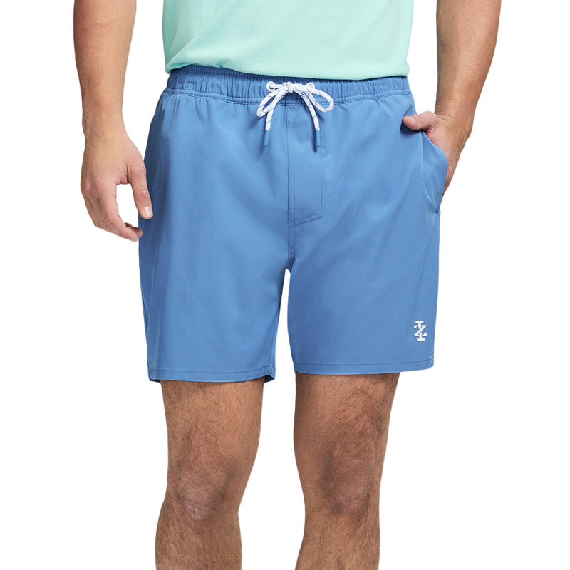 IZOD Mens 17" Solid Swim Trunks