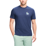 IZOD Mens Coastal Dreaming Graphic Short Sleeve T-Shirt