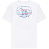 IZOD Mens Saltwater Sup Club Graphic Short Sleeve T-Shirt