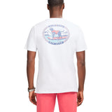 IZOD Mens Saltwater Sup Club Graphic Short Sleeve T-Shirt