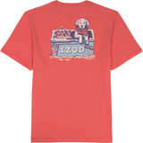 IZOD Mens Softwash Beach Buds Short Sleeve T-Shirt