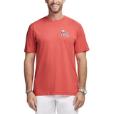 IZOD Mens Softwash Beach Buds Short Sleeve T-Shirt