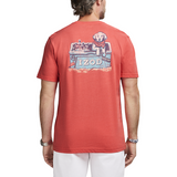 IZOD Mens Softwash Beach Buds Short Sleeve T-Shirt