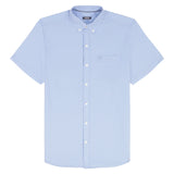 IZOD Mens Breeze Printed Short Sleeve Button Down Shirt