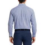 IZOD Mens Performance Comfort Long Sleeve Woven Shirt