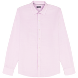 IZOD Mens Luxury Classic Linen Dress Long Sleeve Shirt