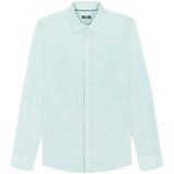 IZOD Mens Luxury Classic Linen Dress Long Sleeve Shirt