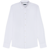 IZOD Mens Luxury Classic Linen Dress Long Sleeve Shirt