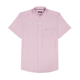 IZOD Mens Breeze Printed Button Down Short Sleeve Shirt