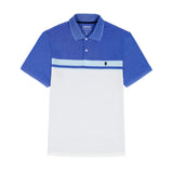 IZOD Mens Advantage Performance Stripe Short Sleeve Polo Shirt