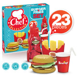 Toy Chef Burger And Fries Play Set