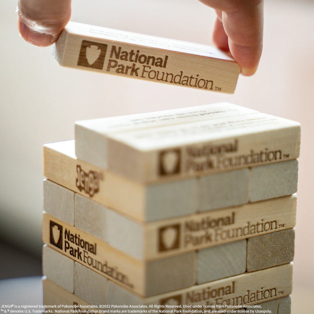 The OP Games JENGA: National Parks Edition