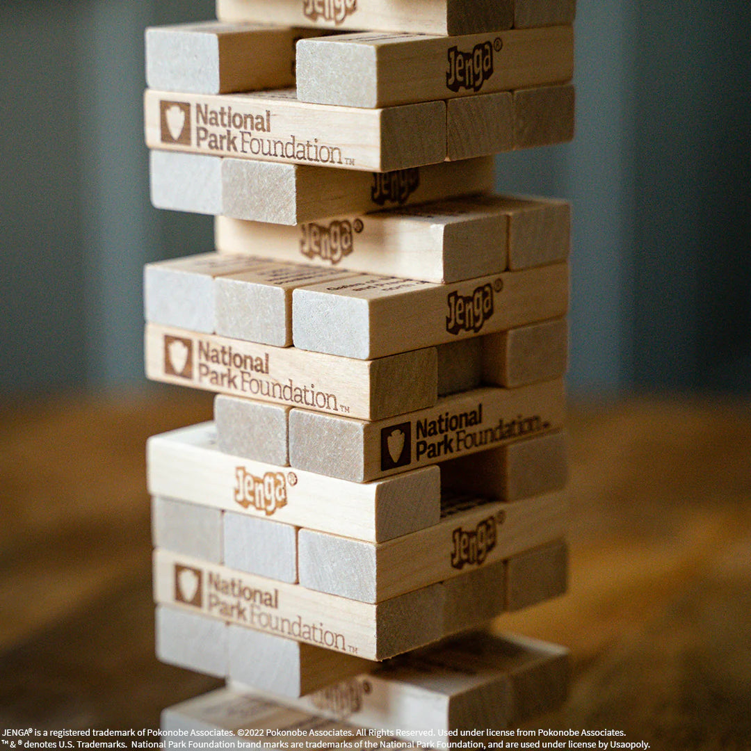 The OP Games JENGA: National Parks Edition