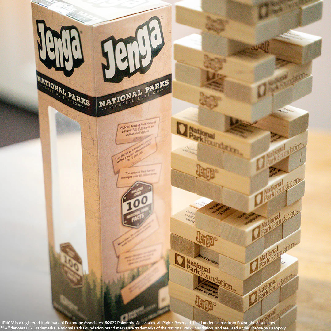 The OP Games JENGA: National Parks Edition