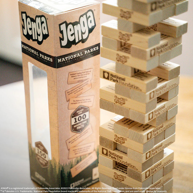 The OP Games JENGA: National Parks Edition