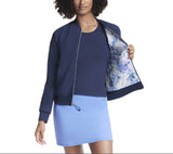 SKECHERS Womens Go Walk Seascape Floral Reversible Jacket