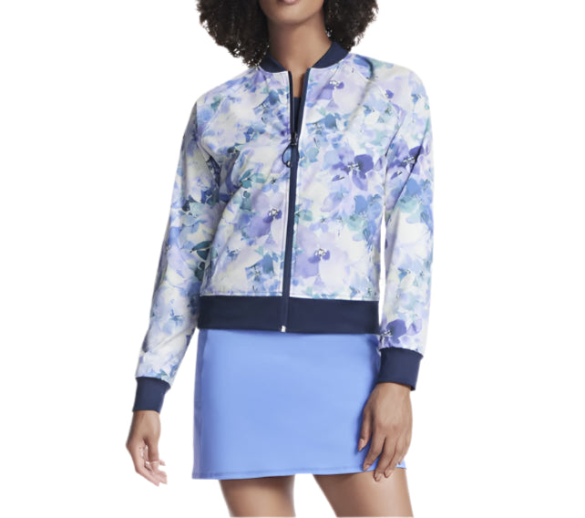 SKECHERS Womens Go Walk Seascape Floral Reversible Jacket