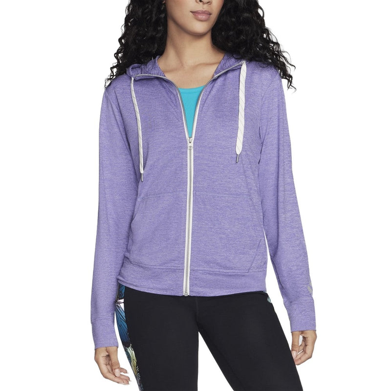 Skechers Womens GO DRI Swift Full Zip Hoodie