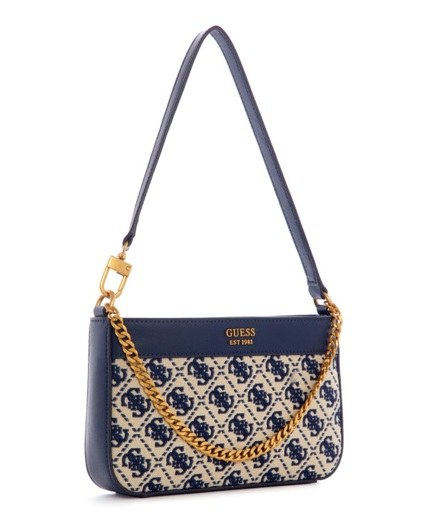 GUESS Katey Mini Top Zip Shoulder Handbag