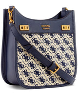 GUESS Katey Jacquard Mini Hobo Handbag