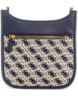 GUESS Katey Jacquard Mini Hobo Handbag