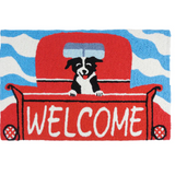 Jellybean Welcome Pup 20" X 30" Rug