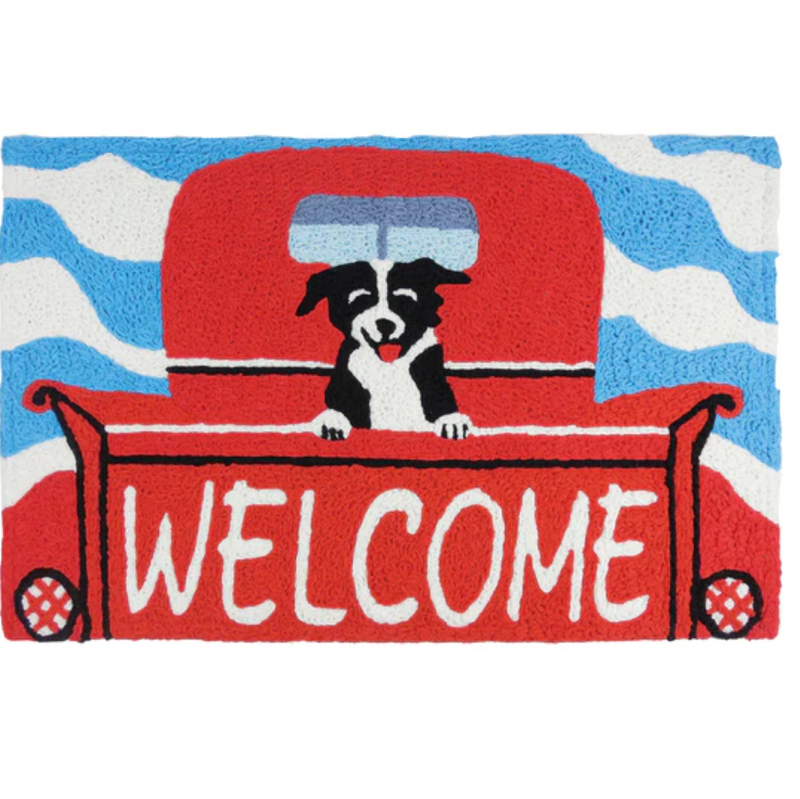Jellybean Welcome Pup 20" X 30" Rug