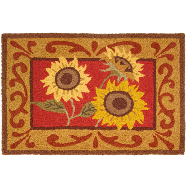 Jellybean Provence Sunflowers 20" x 30" Rug