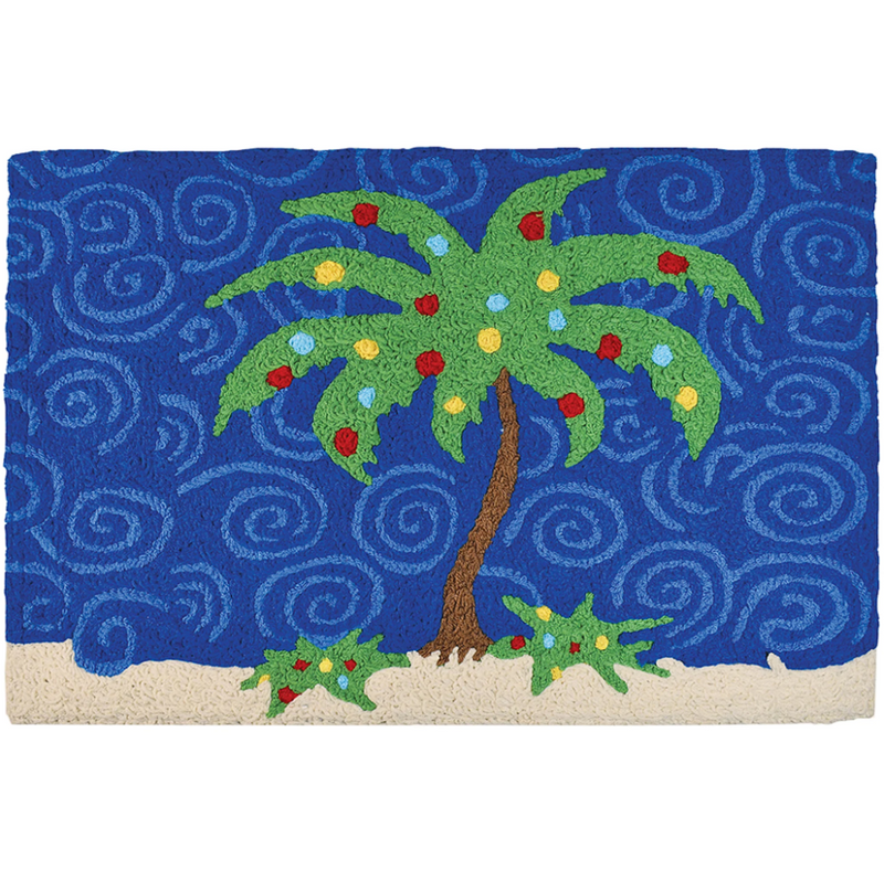 Jellybean Holiday Palm Tree 20" X 30" Rug