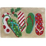 Jellybean Christmas Sandals 20" X 30" Rug