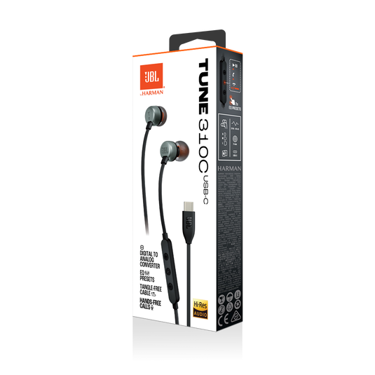 JBL Tune 310C USB-C Wired In-Ear Headphones