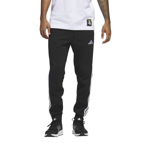 adidas Mens Essentials Stripe Jogger Pants