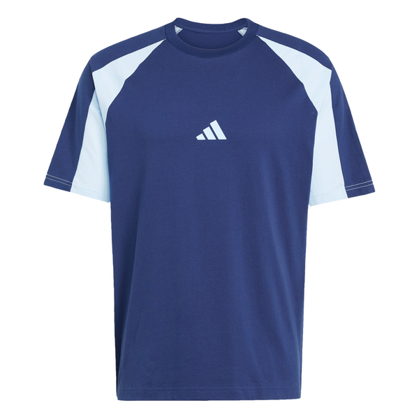 adidas Mens Seasonal Essentials Colorblock Short Sleeve T-Shirt