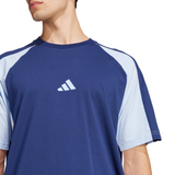 adidas Mens Seasonal Essentials Colorblock Short Sleeve T-Shirt