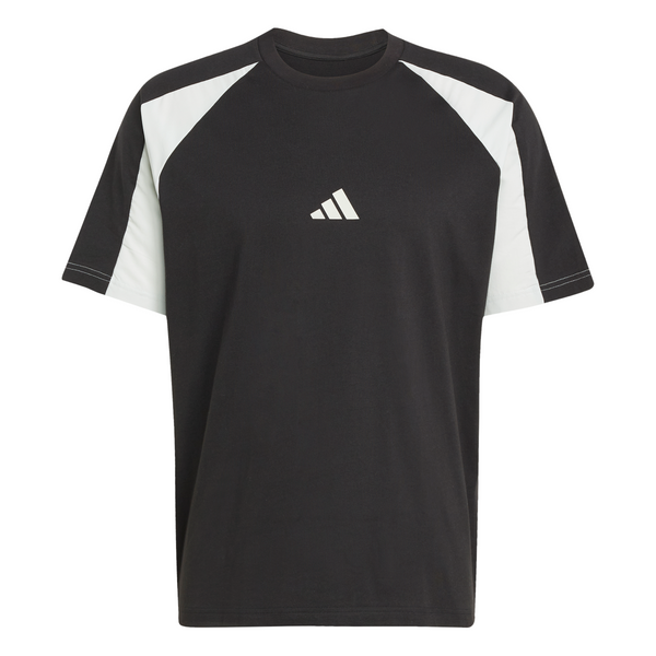 adidas Mens Seasonal Essentials Colorblock Short Sleeve T-Shirt