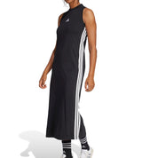 adidas Womens Essentials 3-Stripes Long Racerback Dress