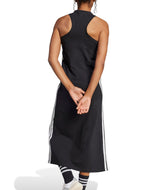 adidas Womens Essentials 3-Stripes Long Racerback Dress