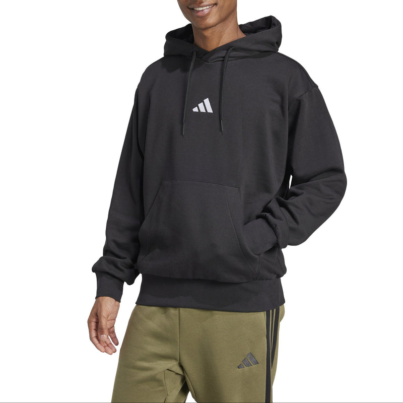 adidas Mens Feel Cozy Fleece Pullover Hoodie