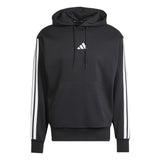 adidas Mens Essentials 3-Stripe Pullover Hoodie