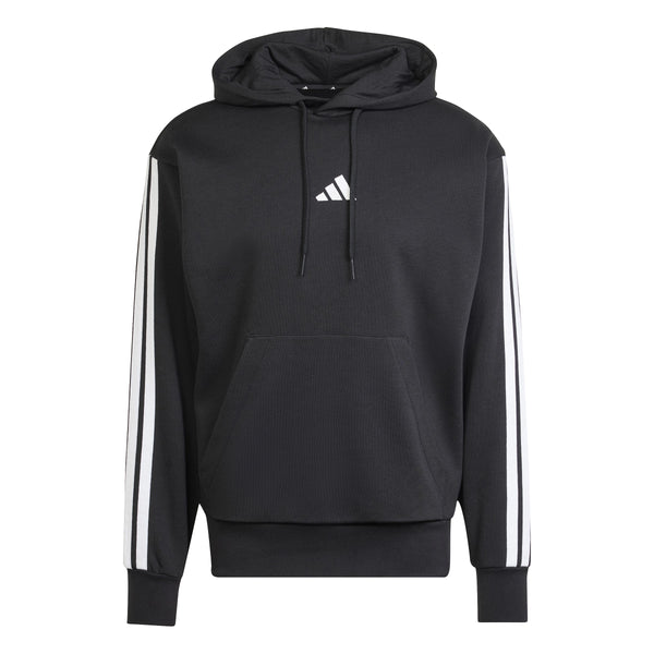 adidas Mens Essentials 3-Stripe Pullover Hoodie