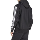 adidas Mens Essentials 3-Stripe Pullover Hoodie