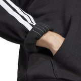 adidas Mens Essentials 3-Stripe Pullover Hoodie