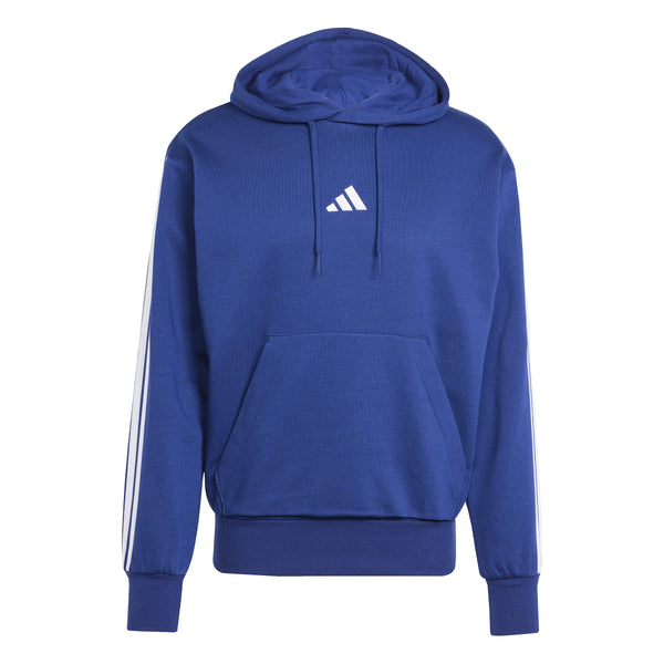 adidas Mens Essentials 3-Stripe Pullover Hoodie
