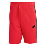 adidas Mens Essentials 3-Stripes Fleece Shorts