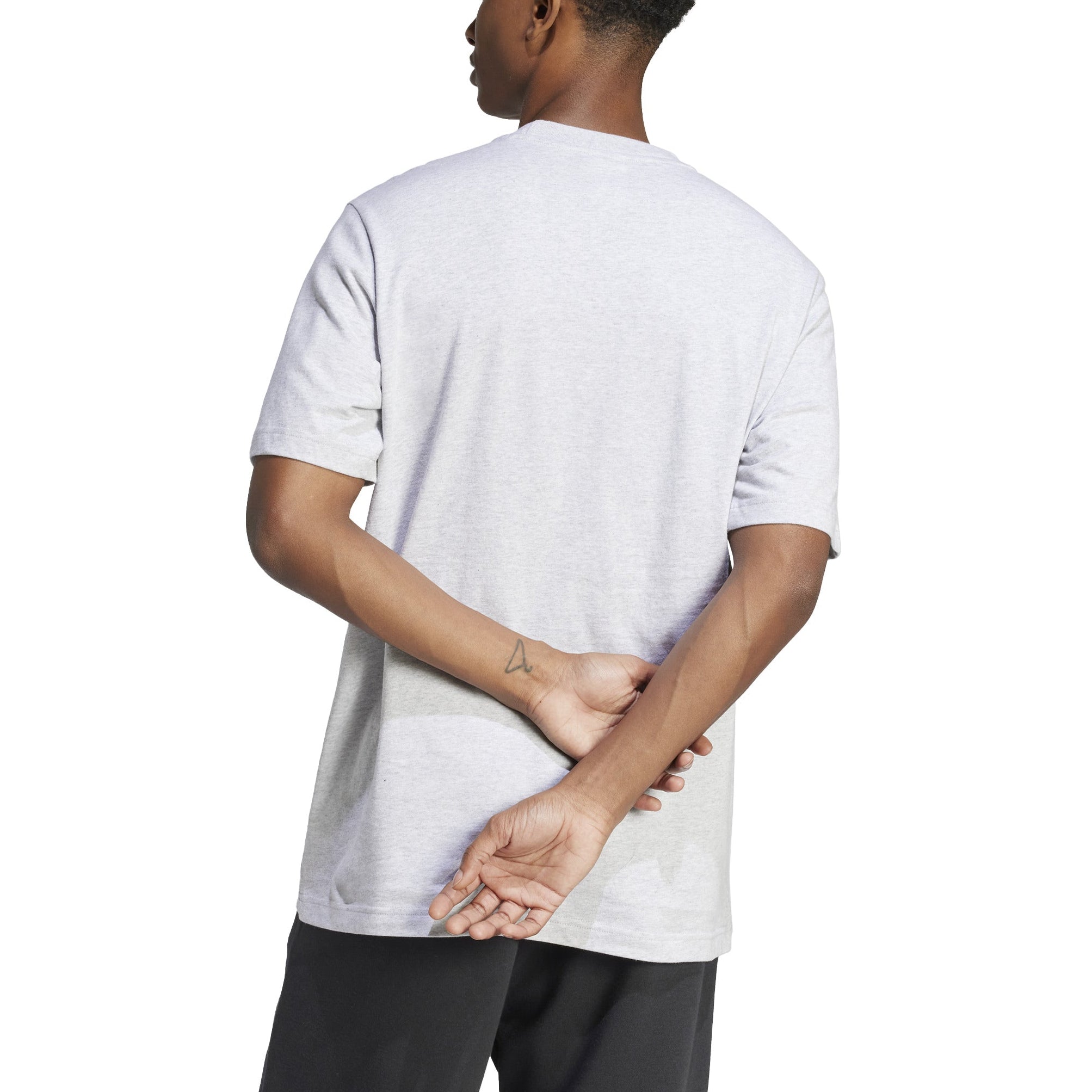 adidas Mens Essentials Big Logo Short Sleeve T-Shirt