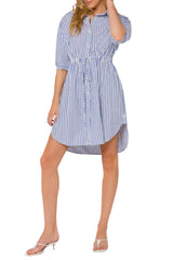 Velvet Womens Jenneva Button Up Shirt Dress
