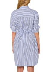 Velvet Womens Jenneva Button Up Shirt Dress