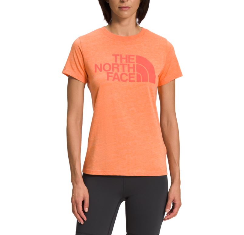 The North Face Womens Half Dome Tri-Blend Short Sleeve T-Shirt