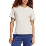 adidas Womens Essentials Small Logo Cotton Short Sleeve T-Shirt