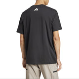 adidas Mens City Escape Logo Graphic Short Sleeve T-Shirt